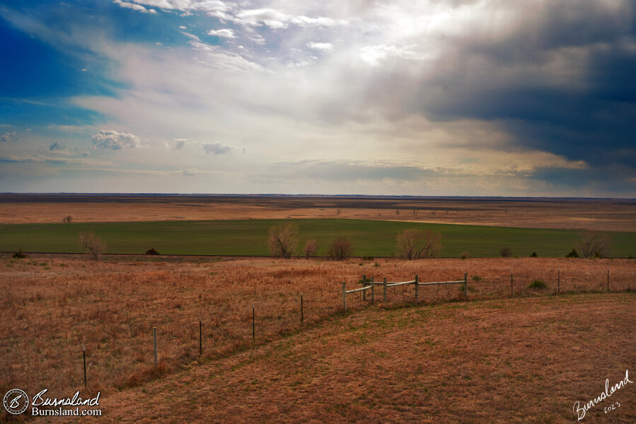 Cheyenne Bottoms wildlife area in Kansas