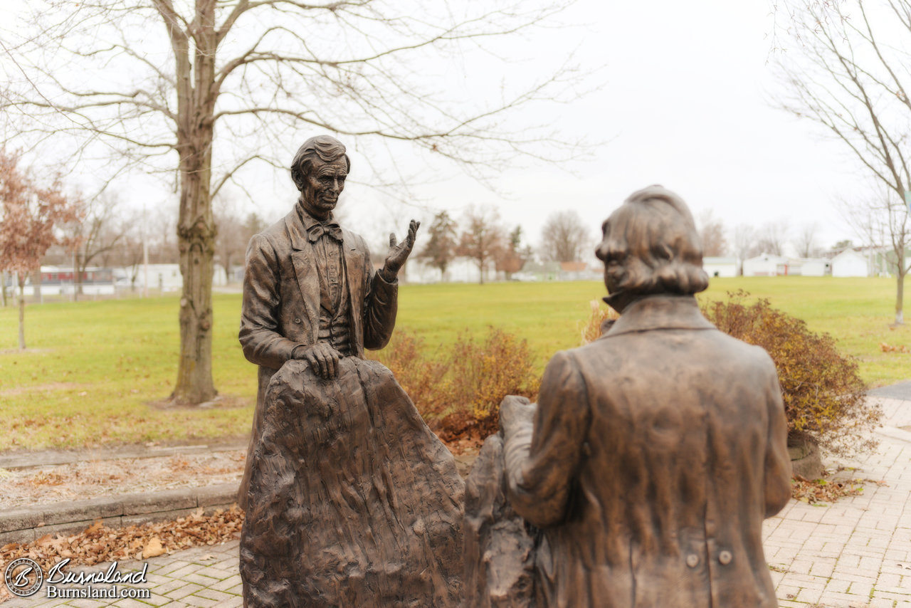 The Lincoln-Douglas Debate site in Charleston, Illinois