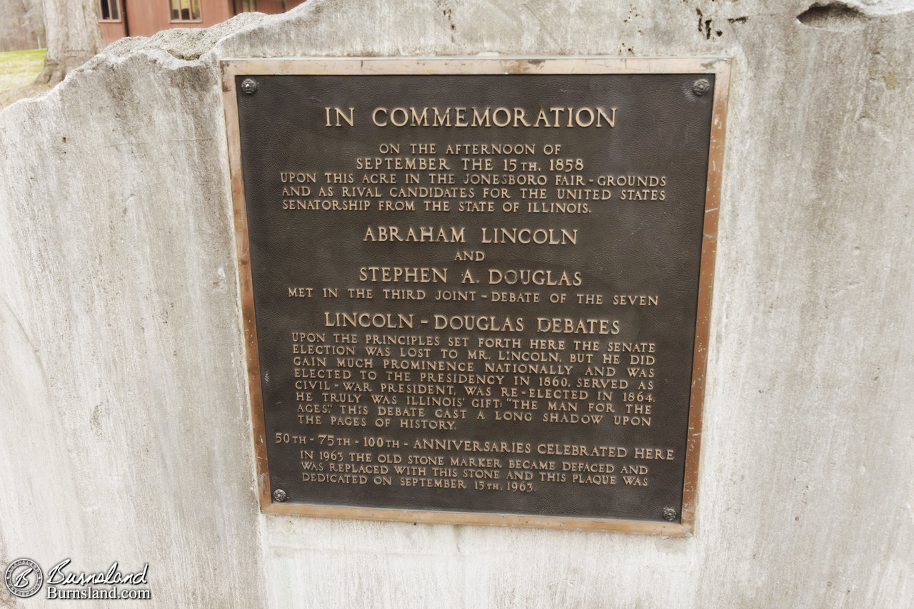 Lincoln-Douglas debate site in Jonesboro, Illinois