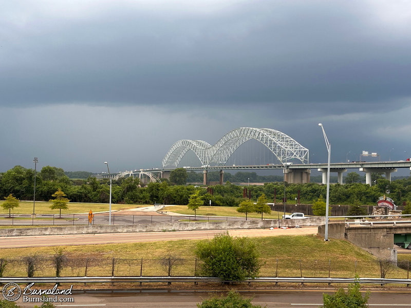 Bridge over the Mississippi River in Memphis, Tennessee